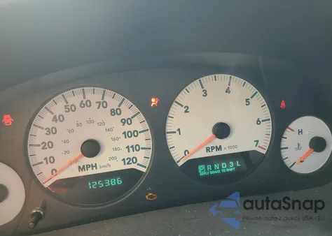 2006 Dodge Caravan Sxt из США, поврежденный, VIN 1D4GP45R16B528574